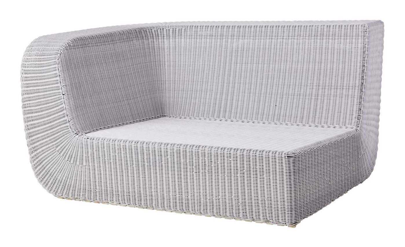 Savannah 2-Sits Soffa Höger Inkl. Dyna från Vålamagasinet Soffor och fåtöljer utemöbler, Cane-line, Image-1