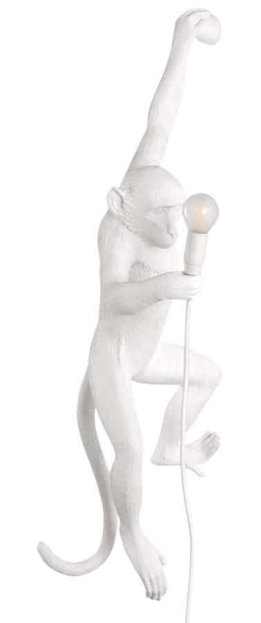 Monkey Lamp Hanging Left från Vålamagasinet Vägglampor, Seletti, Image-1