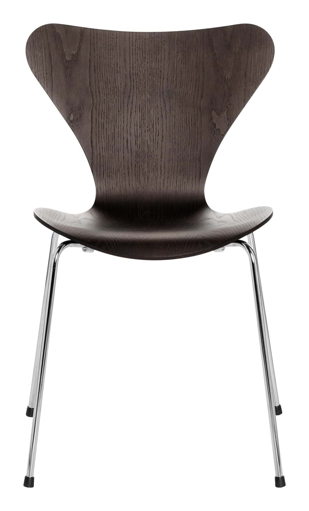 Sjuan 3107 Stol Träfanér från Vålamagasinet Matstolar, Fritz Hansen, Image-1