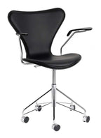 Sjuan 3217 Kontorsstol Framsidesklädd från Vålamagasinet Skrivbordsstolar, Fritz Hansen, Image-1