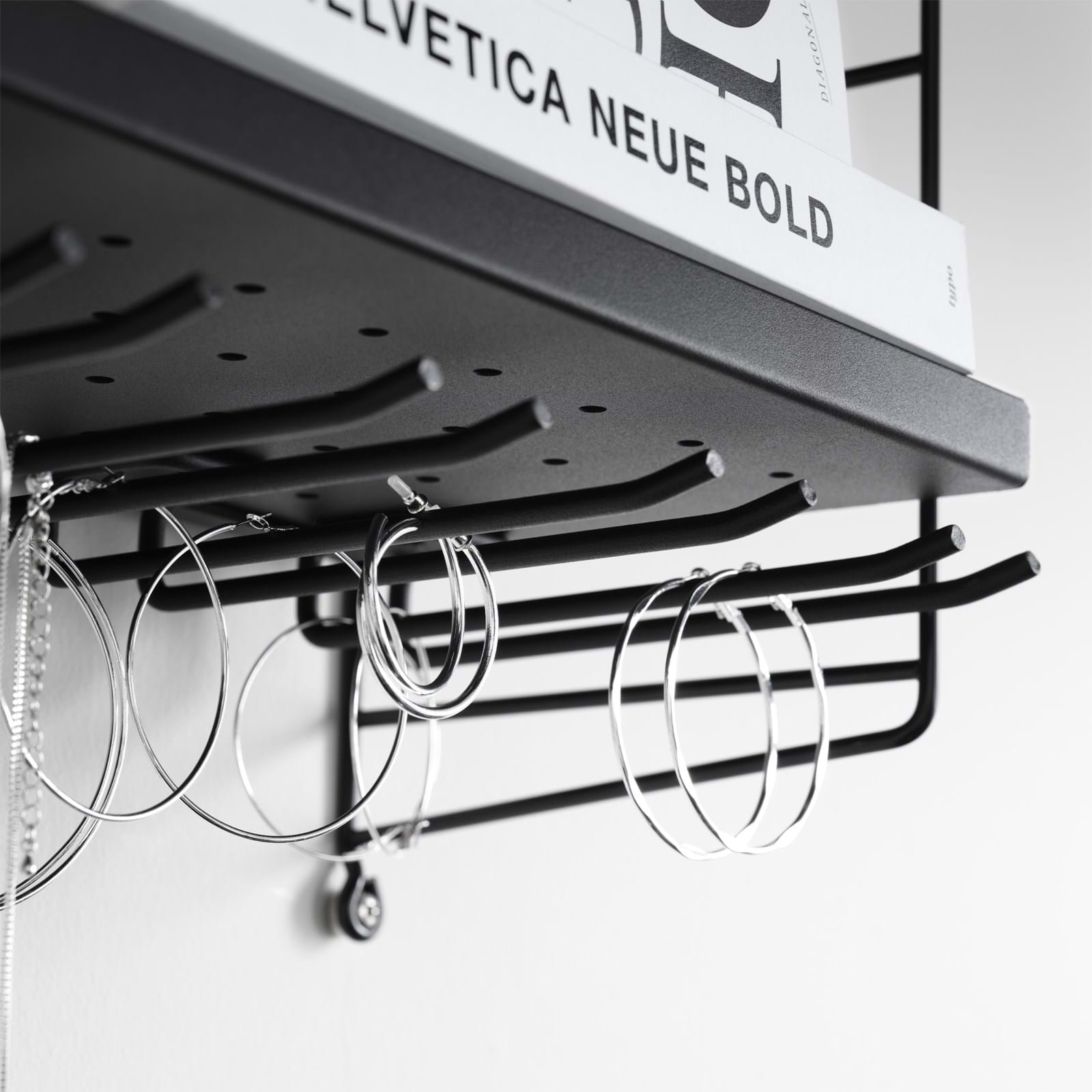 String Metallhyllplan 78x20 Låg Kant från Vålamagasinet Hyllor, String, Image-4