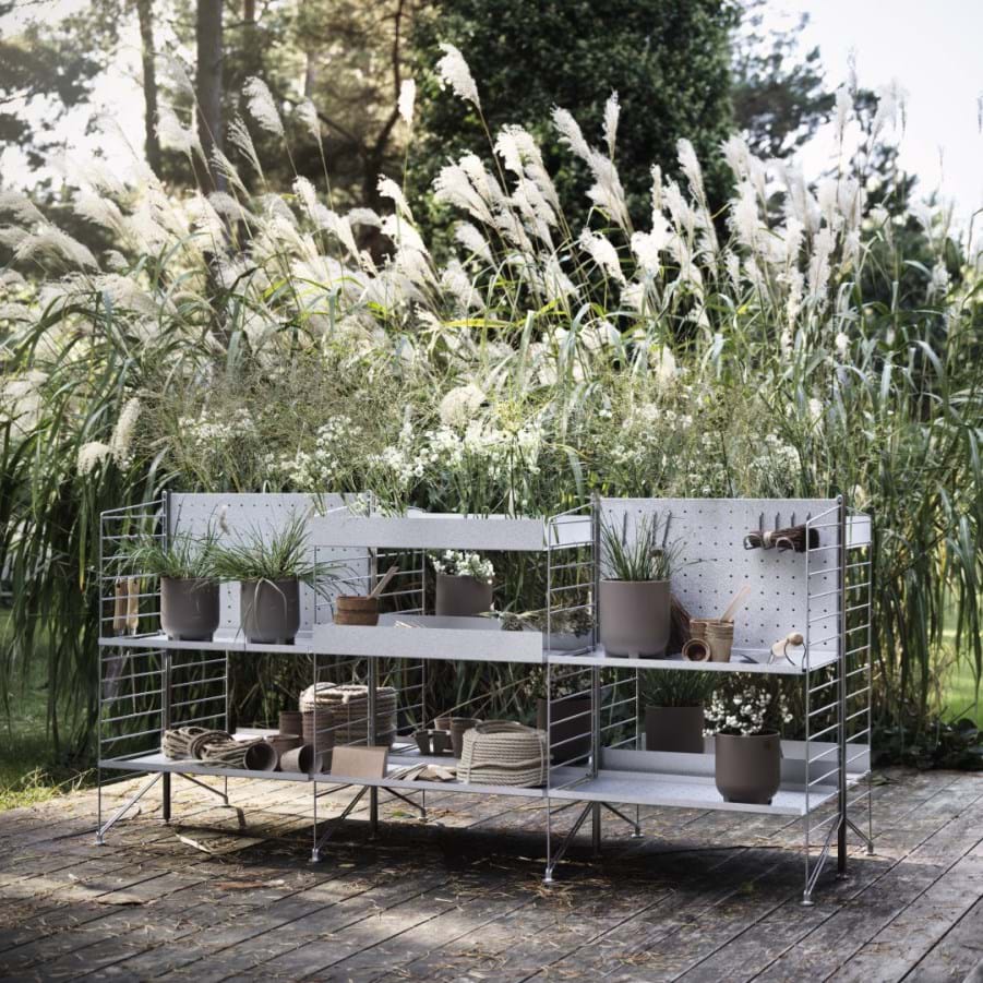 String Golvgavel Galvaniserad 85x30 från Vålamagasinet Hyllor, String, Image-4