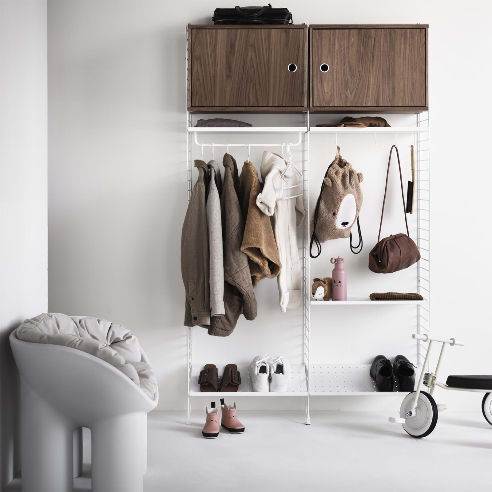 String Skåp Med Dörr 58x30 från Vålamagasinet Hyllor, String, Image-5