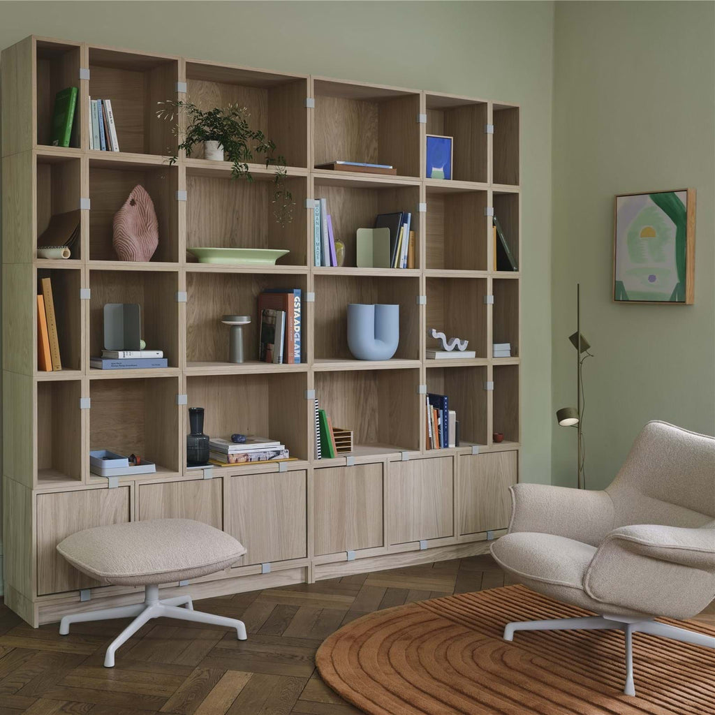 Stacked Storage System Bookcase Configuration 1 från Vålamagasinet Bokhyllor, Muuto, Image-2