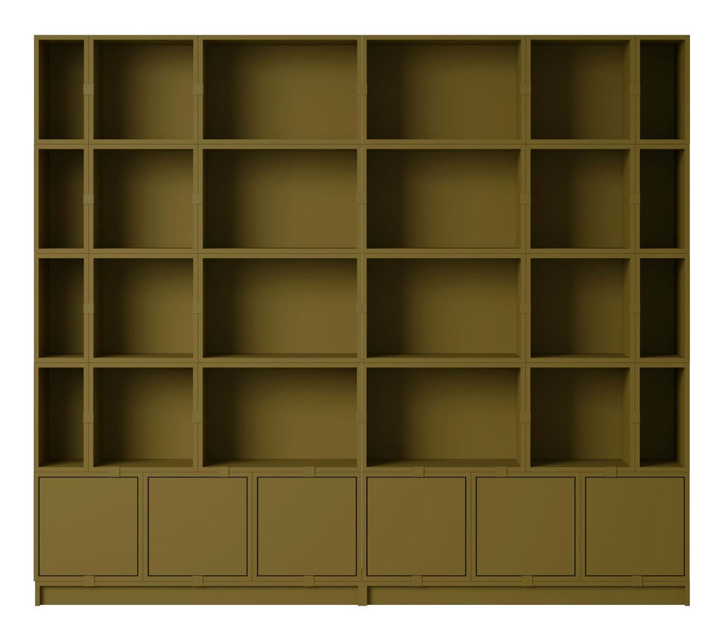 Stacked Storage System Bookcase Configuration 1 från Vålamagasinet Bokhyllor, Muuto, Image-1