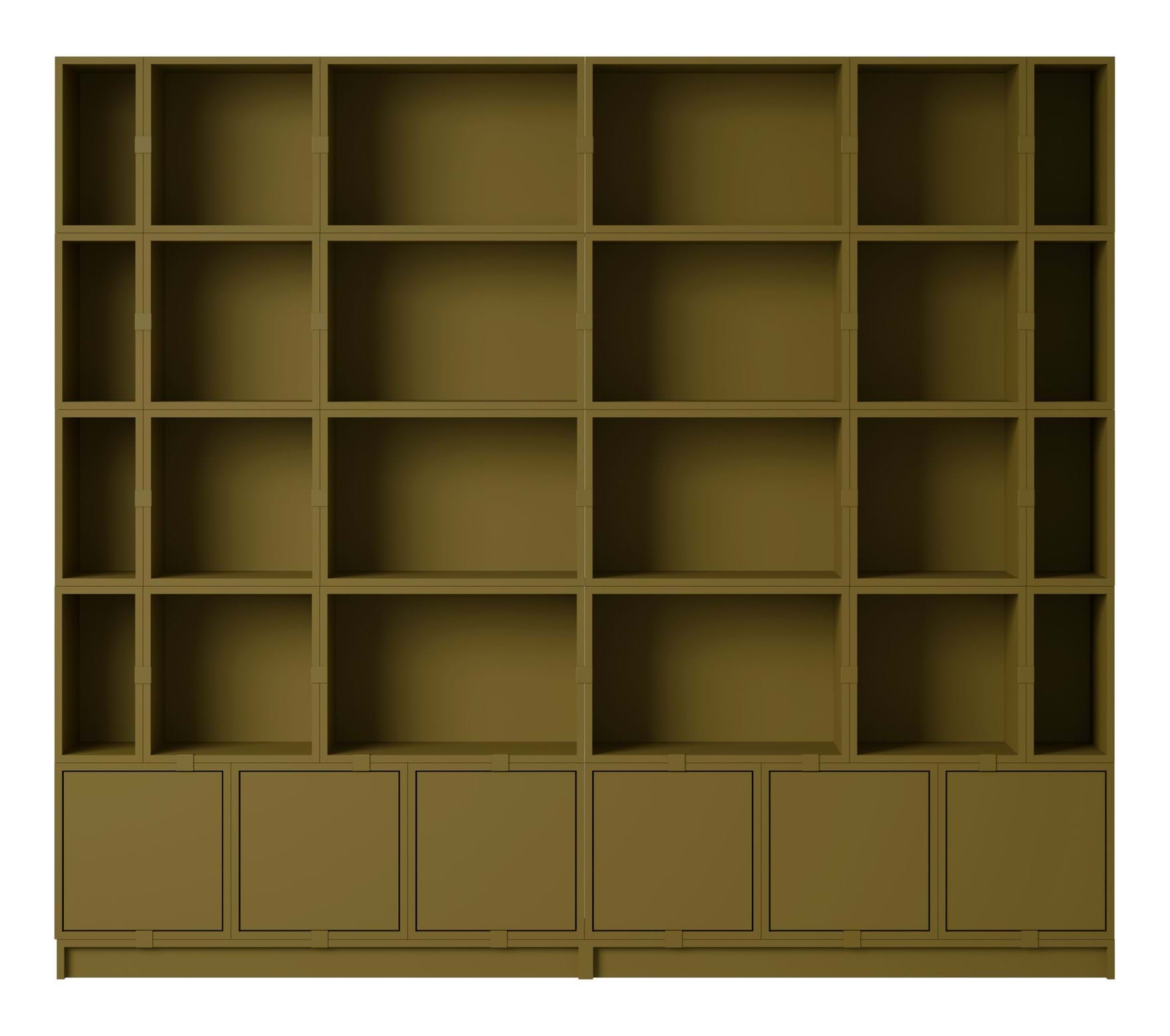 Stacked Storage System Bookcase Configuration 1 från Vålamagasinet Bokhyllor, Muuto, Image-1