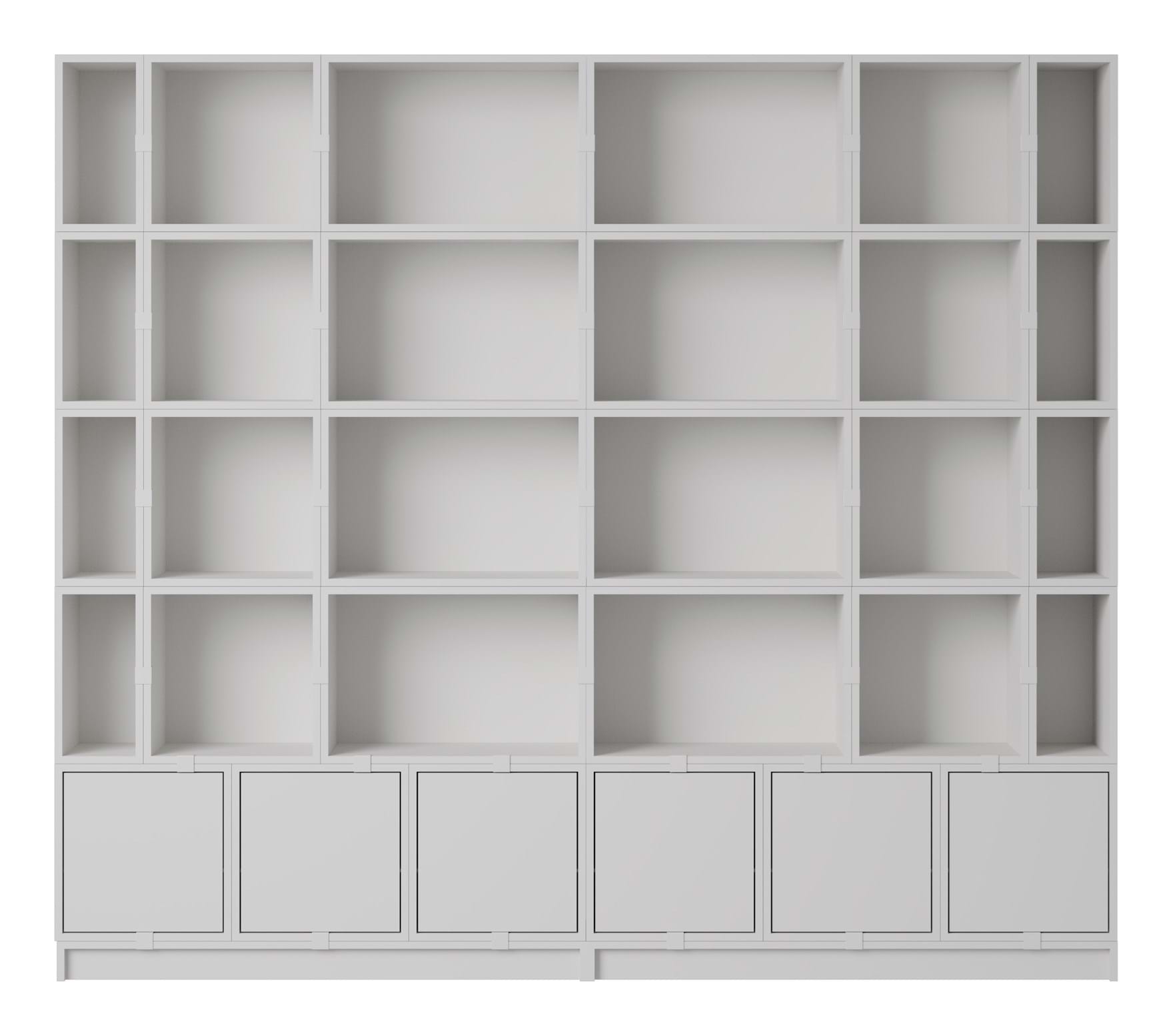 Stacked Storage System Bookcase Configuration 1 från Vålamagasinet Bokhyllor, Muuto, Image-1