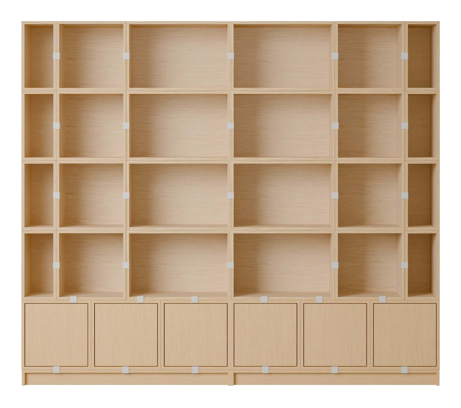 Stacked Storage System Bookcase Configuration 1 från Vålamagasinet Bokhyllor, Muuto, Image-1