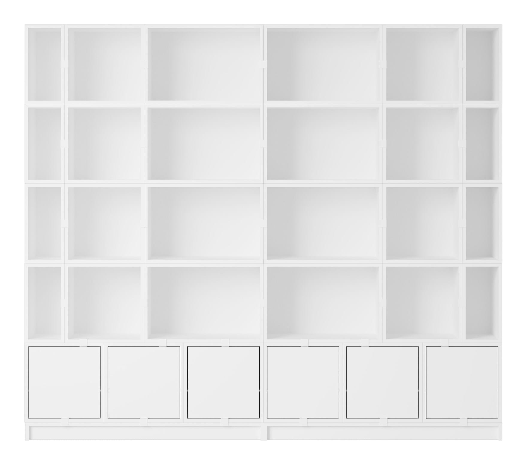 Stacked Storage System Bookcase Configuration 1 från Vålamagasinet Bokhyllor, Muuto, Image-1