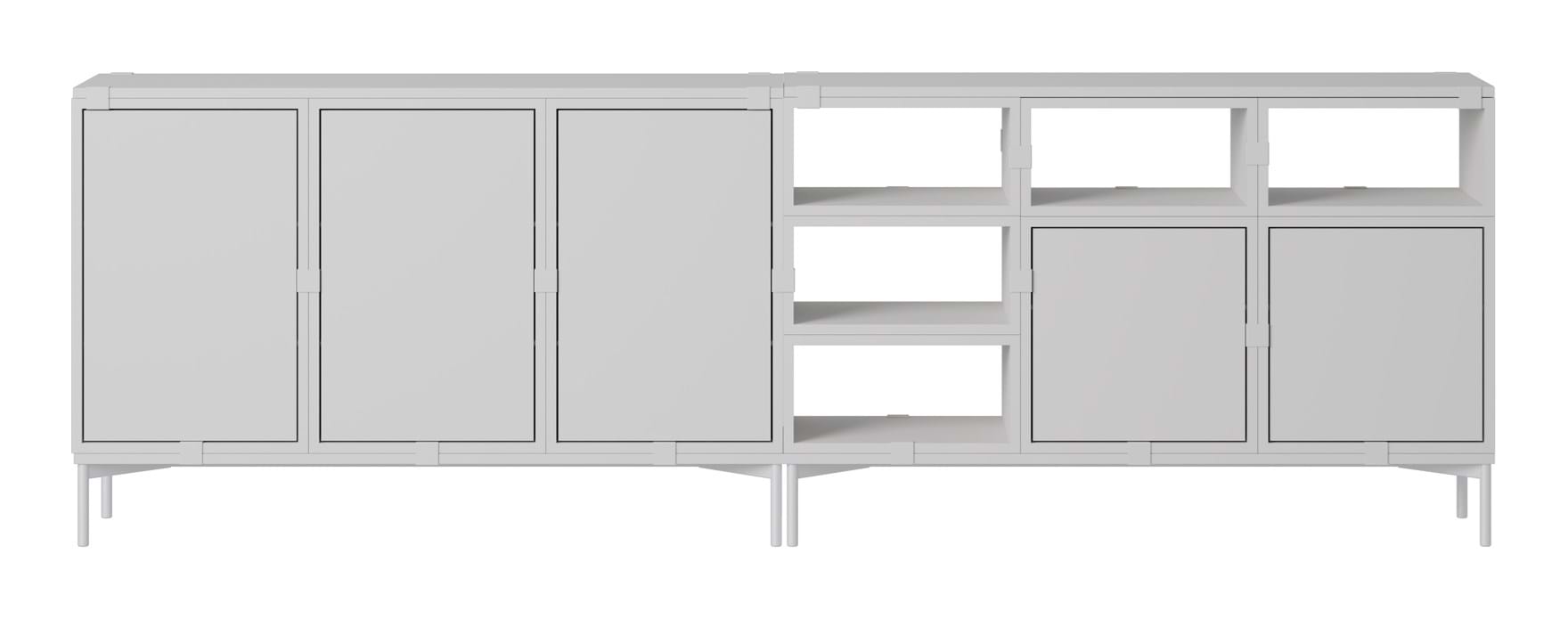 Stacked Storage System Sideboard Configuration 2 från Vålamagasinet Skänkar och sideboards, Muuto, Image-1
