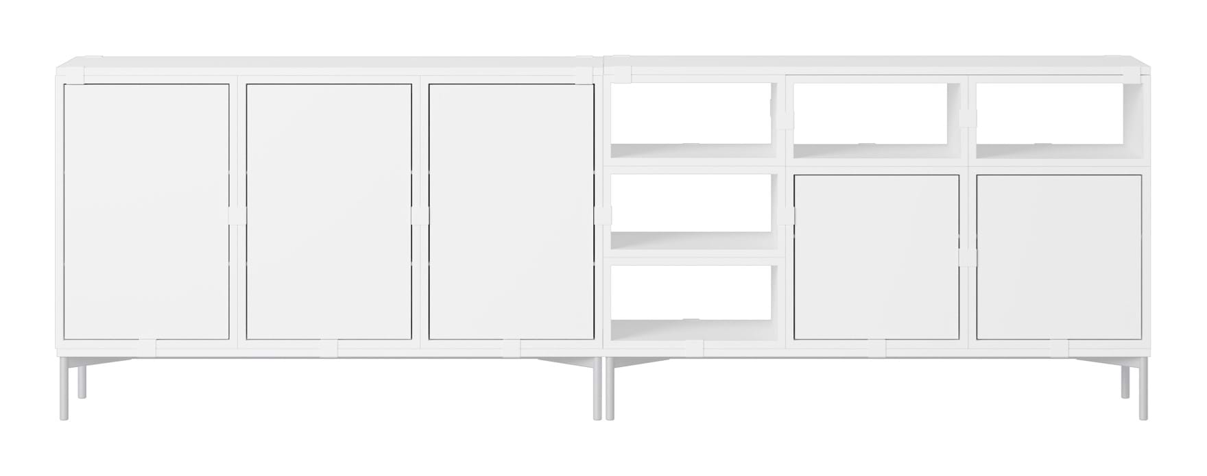 Stacked Storage System Sideboard Configuration 2 från Vålamagasinet Skänkar och sideboards, Muuto, Image-1