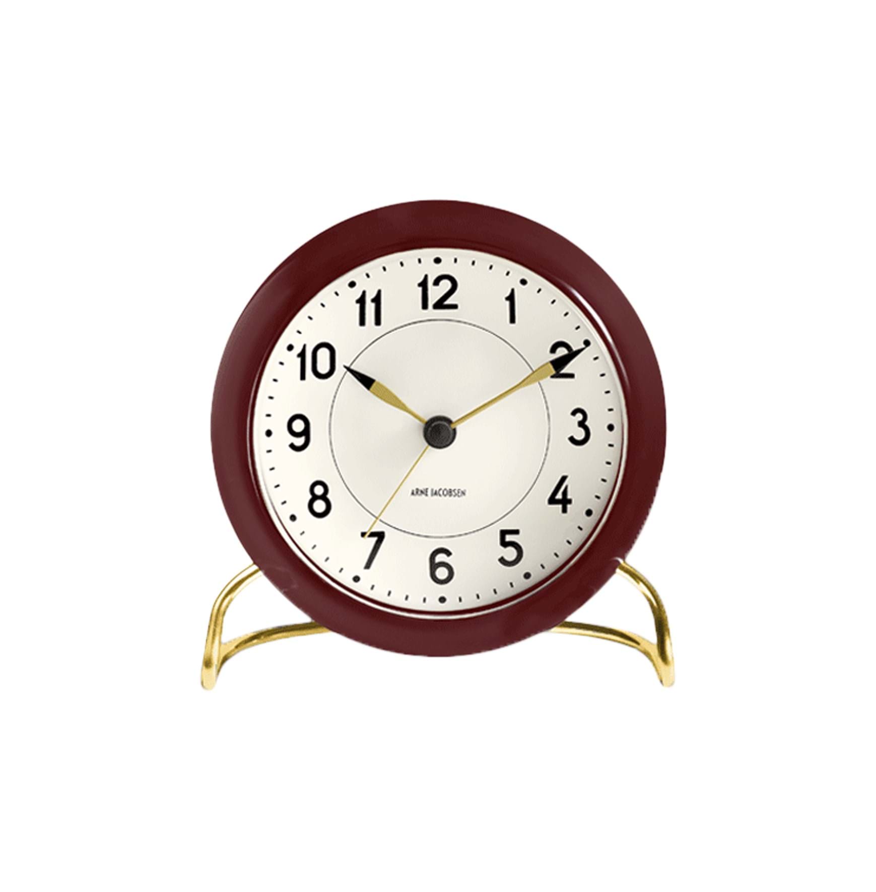 AJ Table Clock Station från Vålamagasinet Klockor, Arne Jacobsen Tableclock, Image-1