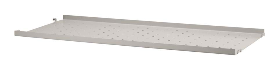 String Metallhyllplan 78x30 Låg Kant från Vålamagasinet Hyllor, String, Image-1