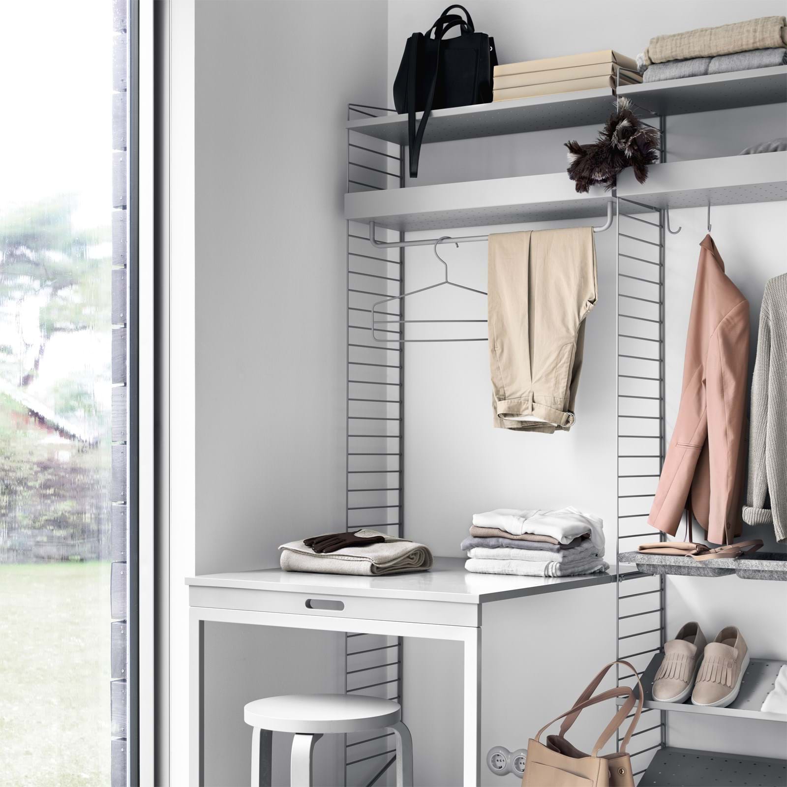 String Galge 4-pack från Vålamagasinet Galgar och hängare, String, Image-5