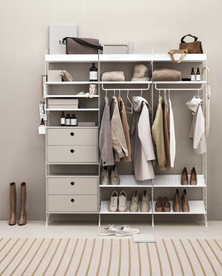 String Stänger För Metallhyllplan 1-pack 78 cm från Vålamagasinet Hyllor, String, Image-2