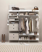 String Metallhyllplan 58x30 Låg Kant från Vålamagasinet Hyllor, String, Image-2