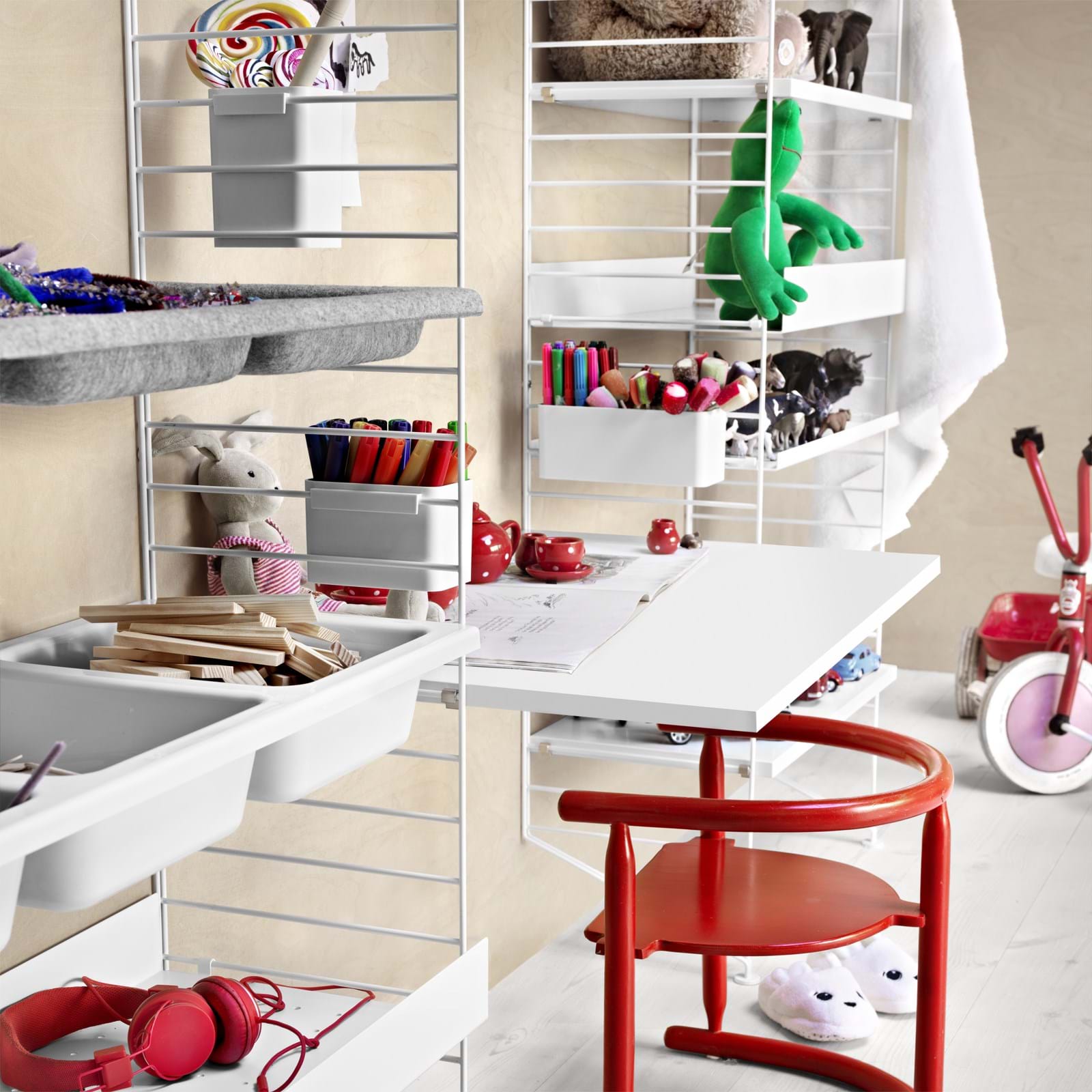 String Arbetsbänk från Vålamagasinet Skrivbord, String, Image-4