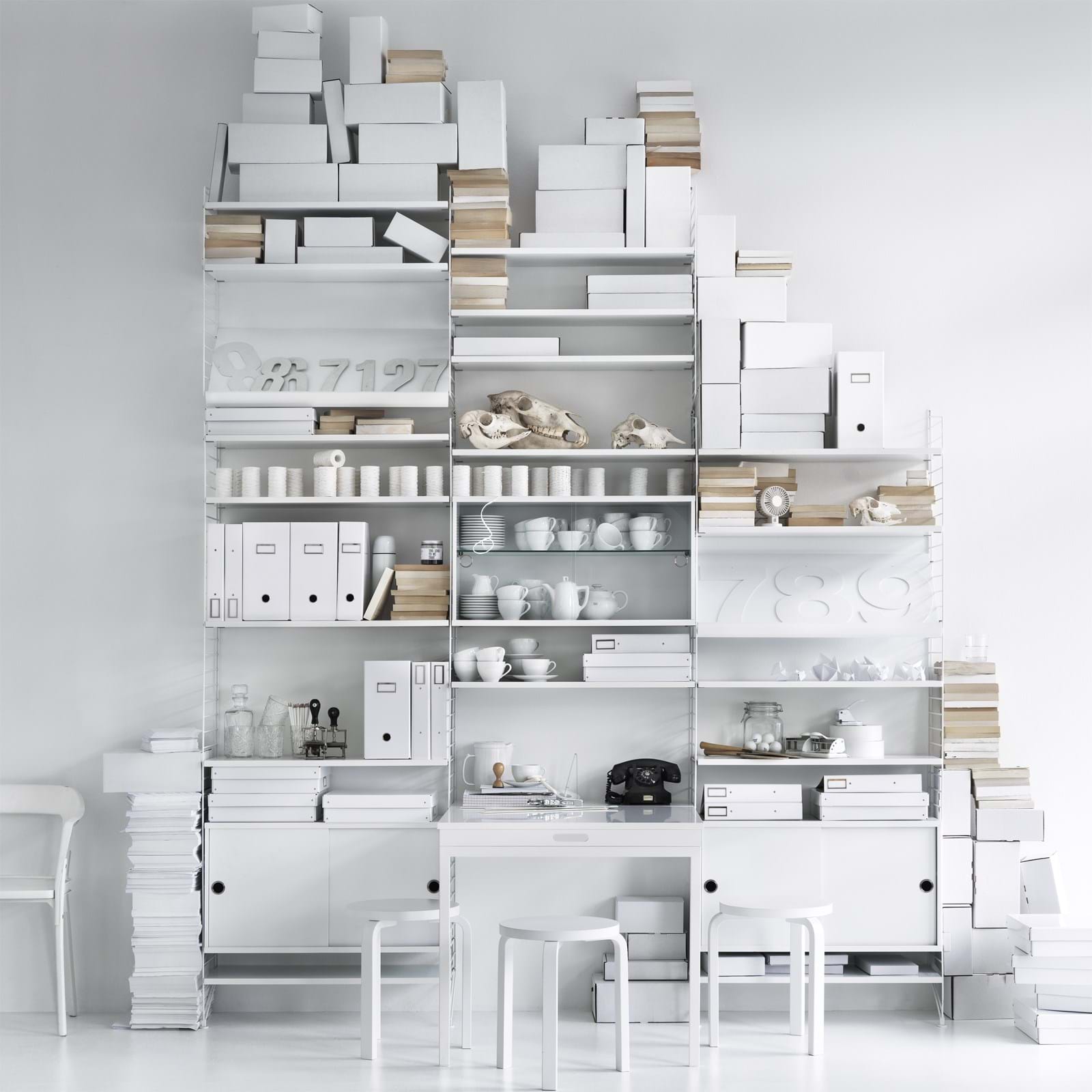 String Hyllplan 78x30 3-Pack från Vålamagasinet Hyllor, String, Image-4