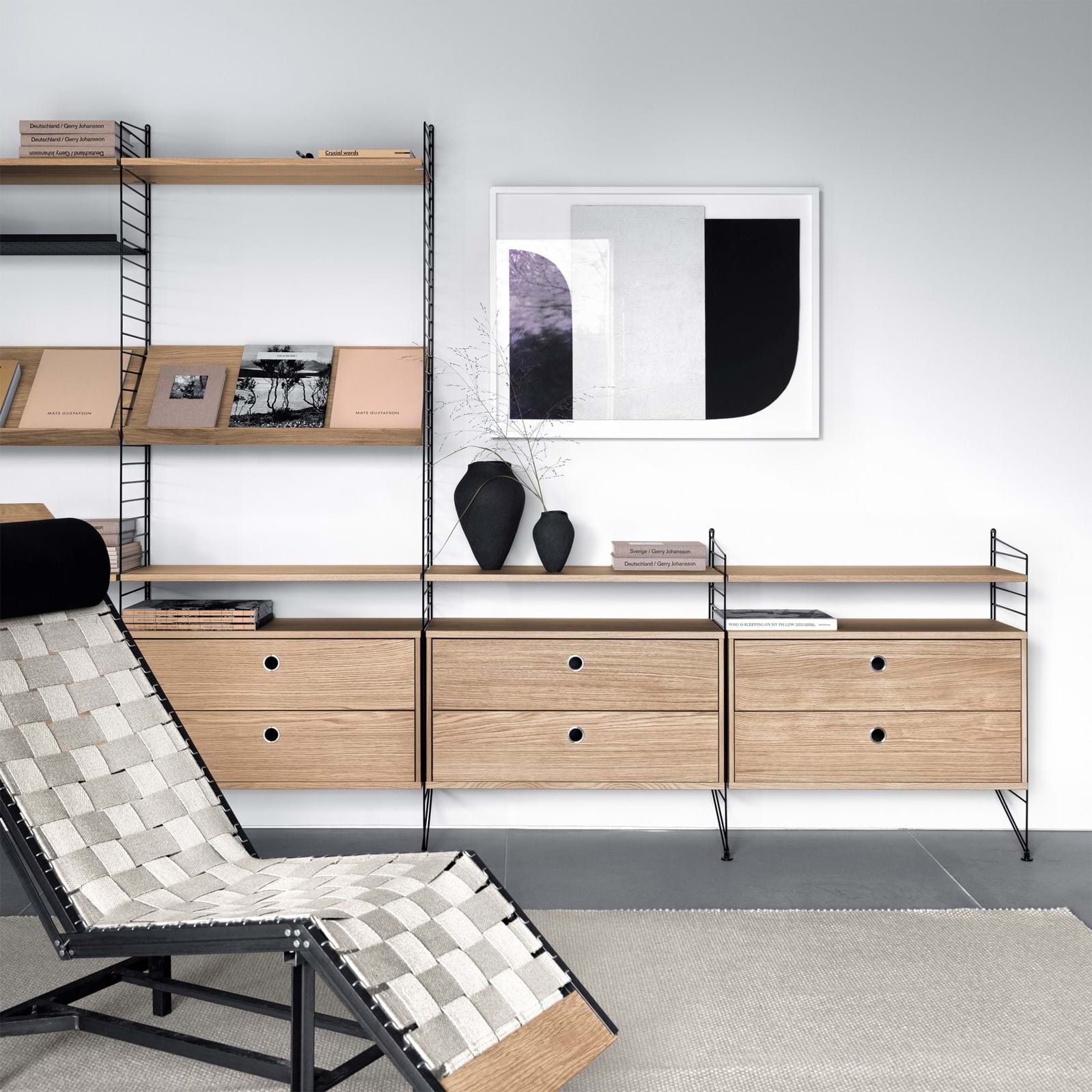 String Golvgavel 200x30 2-pack från Vålamagasinet Hyllor, String, Image-4