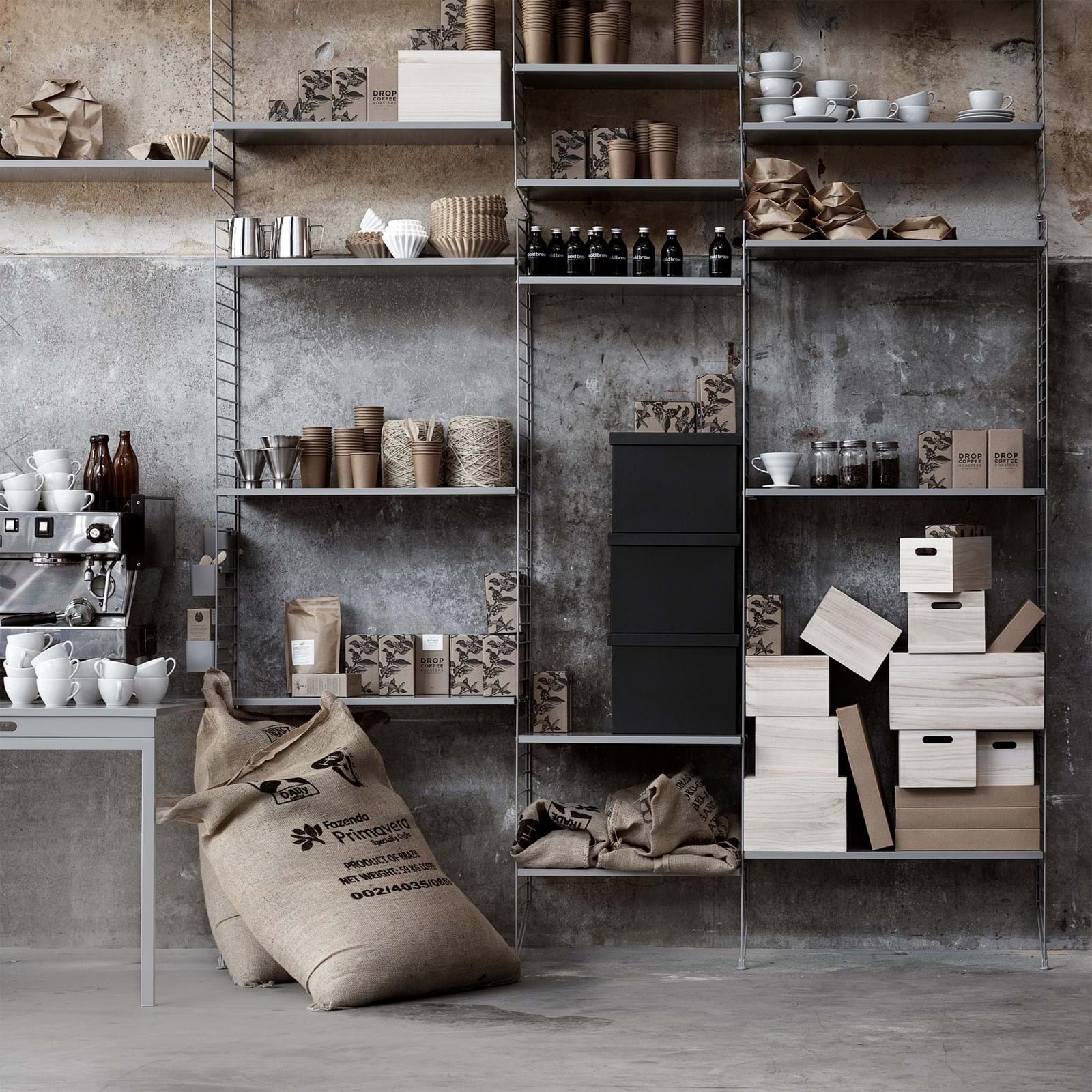 String Hyllplan 58x20 3-pack från Vålamagasinet Hyllor, String, Image-4