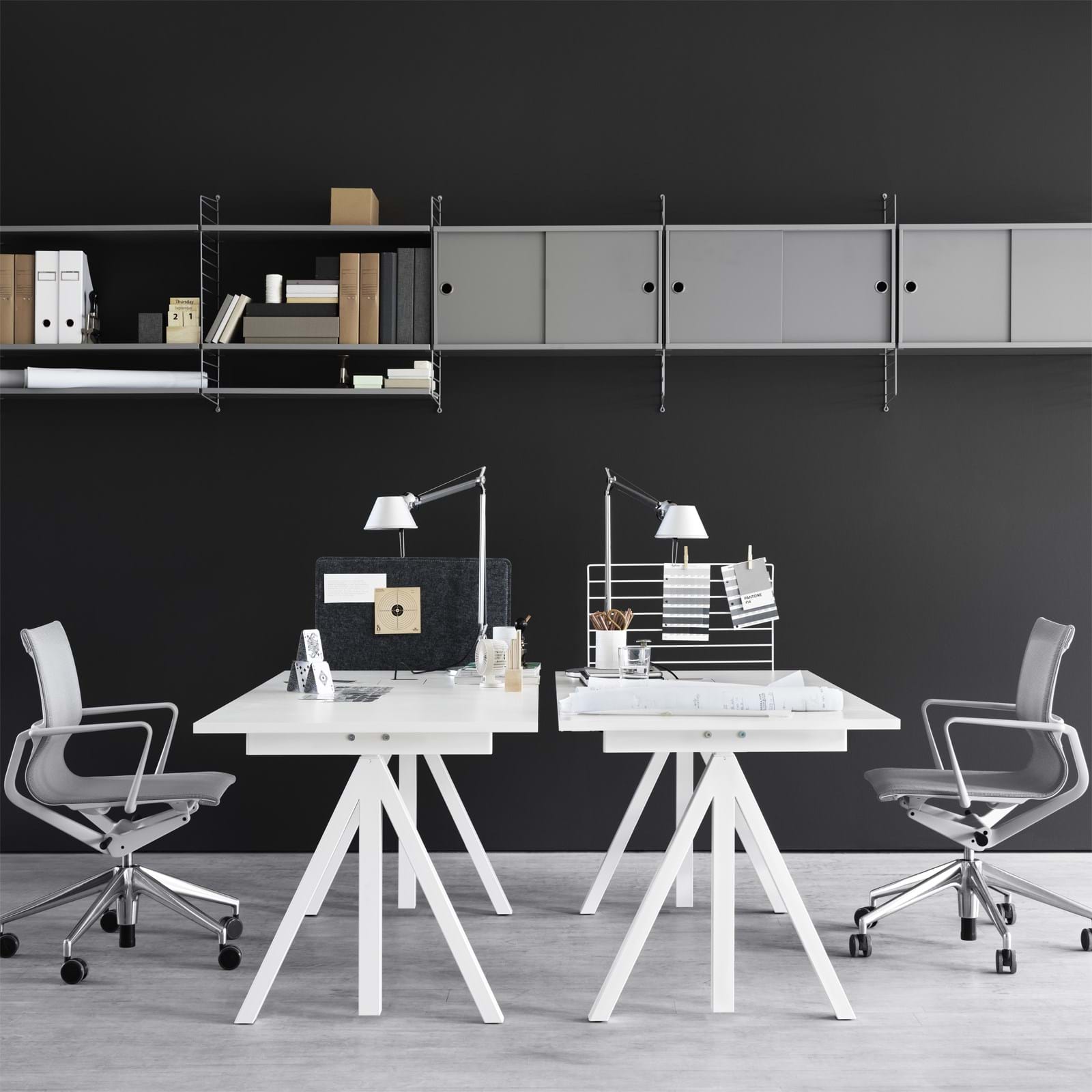 String Motordrivet Skrivbord 140cm från Vålamagasinet Skrivbord, String, Image-7