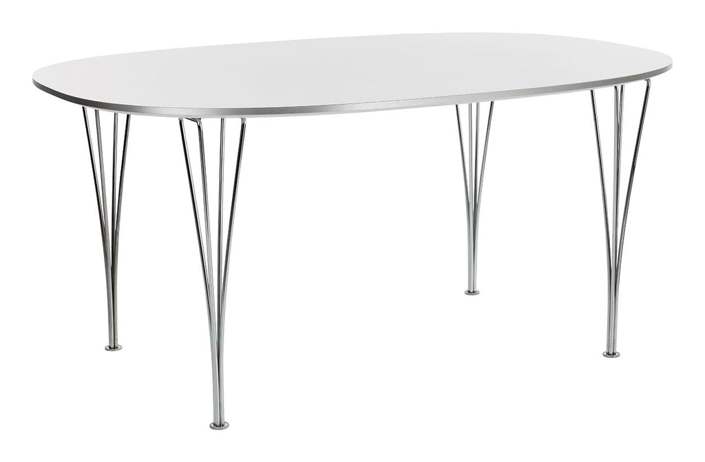 Superellips B611 Matbord 135x90 cm från Vålamagasinet Matbord, Fritz Hansen, Image-1