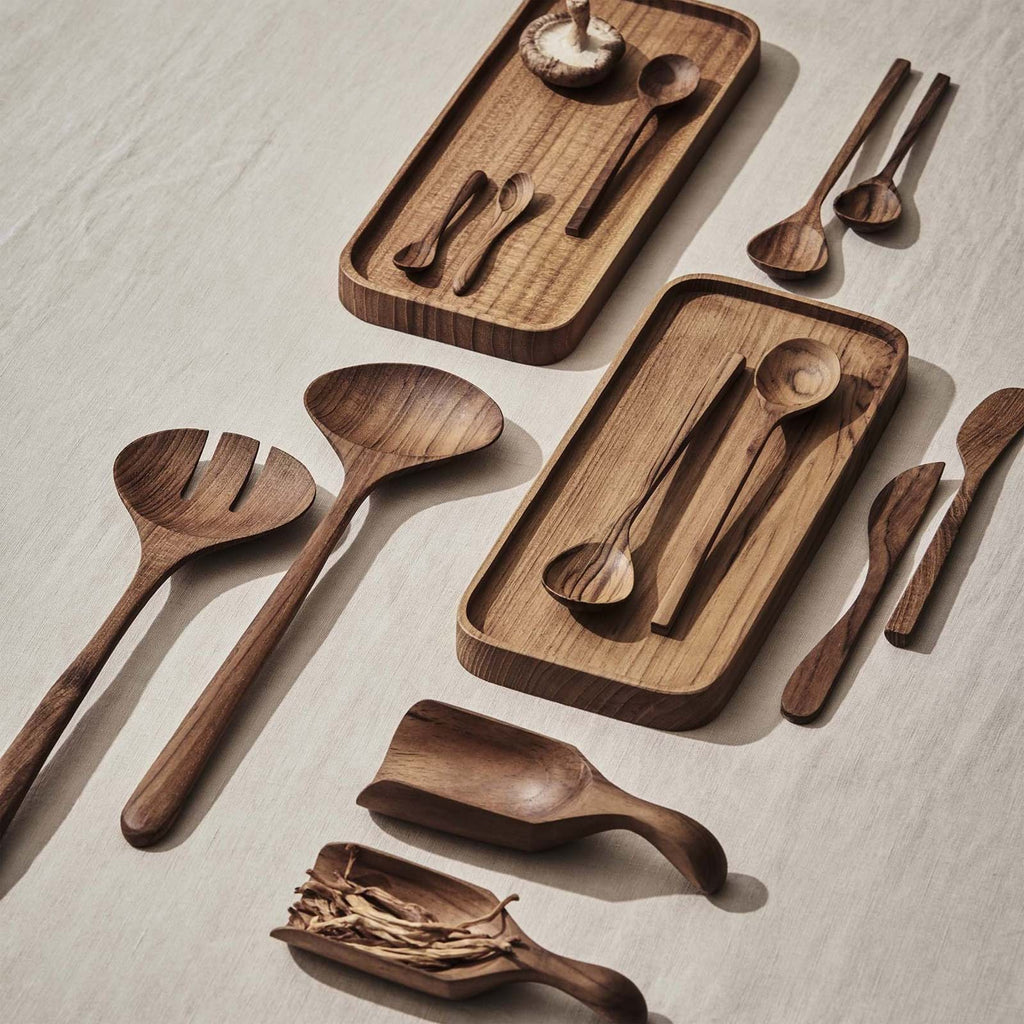 Teak Salad Set från Vålamagasinet Bestick, Tell Me More, Image-2
