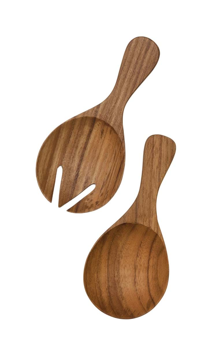 Teak Salad Set Small från Vålamagasinet Bestick, Tell Me More, Image-1