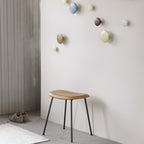 Fiber Stool Tube Base 45 cm från Vålamagasinet Pallar och bänkar, Muuto, Image-2