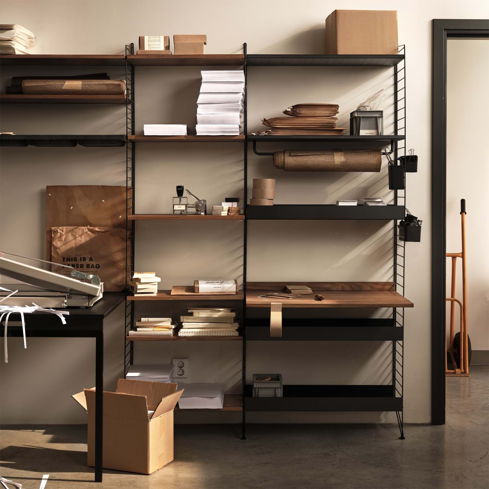 String Hyllplan 58x20 3-pack från Vålamagasinet Hyllor, String, Image-5