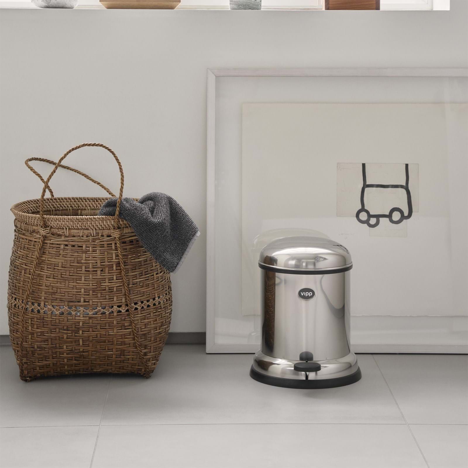 Vipp 13 Pedalhink från Vålamagasinet Soptunnor och tvättkorgar, Vipp, Image-7